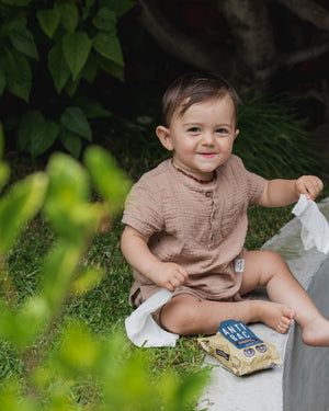 ANTI-BAC | All-Natural Compostable Sanitising Wipes | BULK CARTON - 24 packs