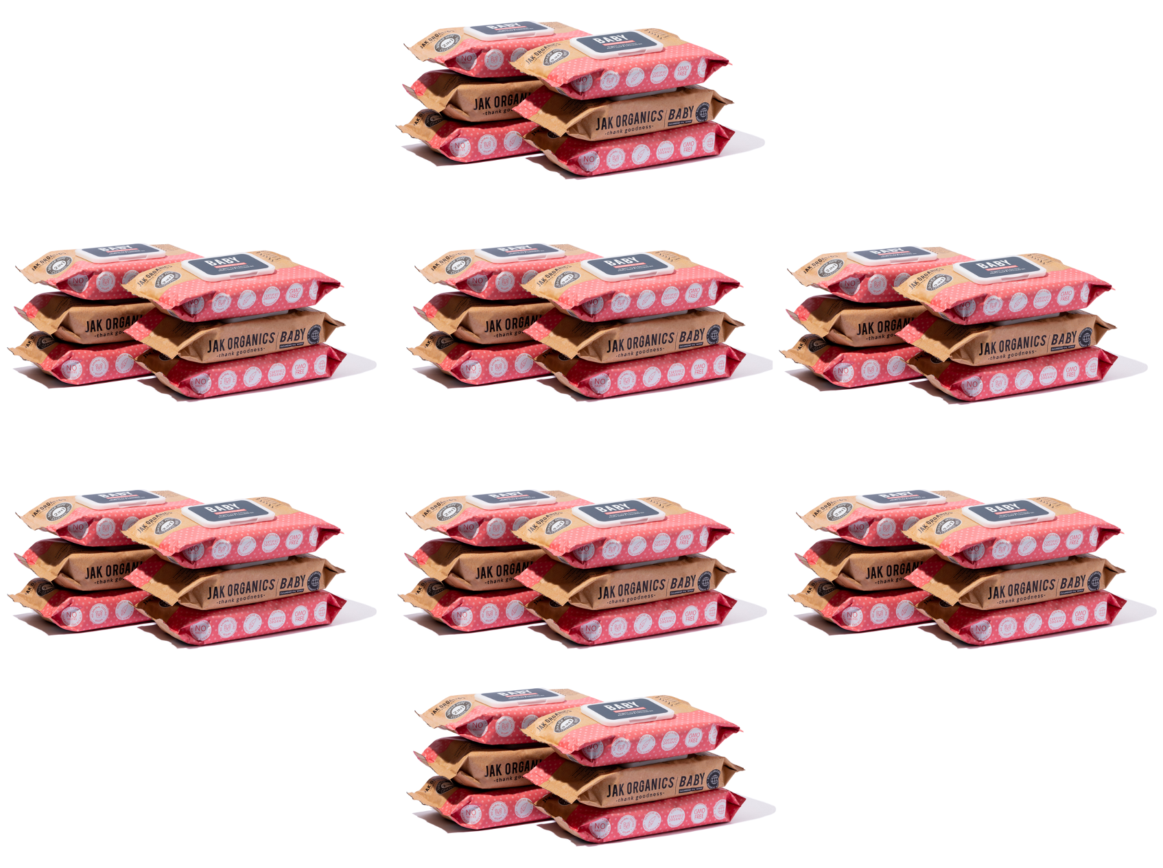 BABY 2-in-1 | Cleansing & Barrier wipes | BULK CARTON - 24 packs