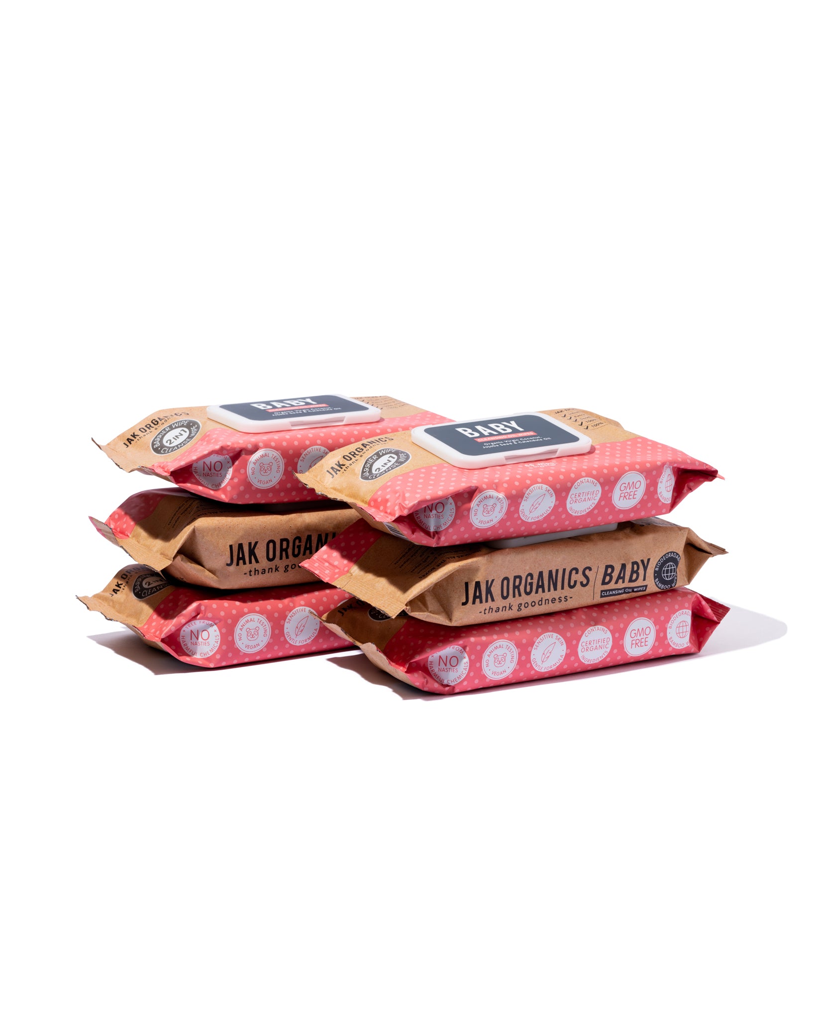 BABY 2 in 1 Cleansing Barrier wipes VALUE BOX 6 packs