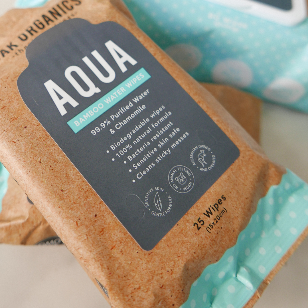 AQUA Mini |Eco Water Wipes | BULK BOX - 8 packs